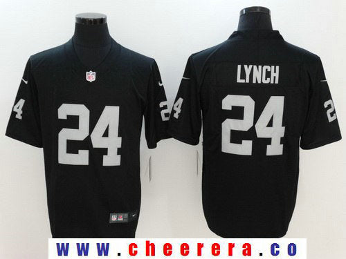 Marshawn Lynch Las Vegas Raiders black Vapor jersey