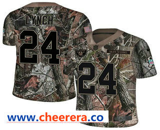 Marshawn Lynch Las Vegas Raiders camo Limited jersey