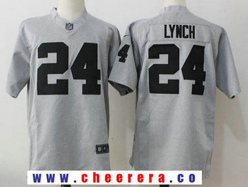 Marshawn Lynch Las Vegas Raiders gray Limited jersey