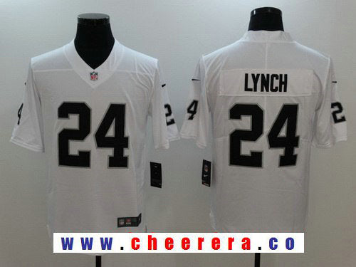 Marshawn Lynch Las Vegas Raiders white Vapor jersey