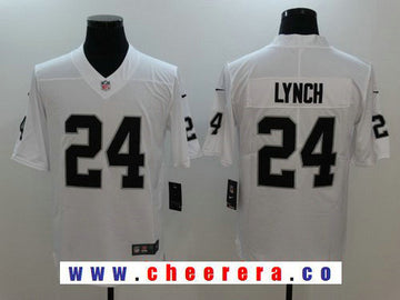Marshawn Lynch Las Vegas Raiders white Vapor jersey