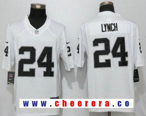 Marshawn Lynch Las Vegas Raiders white Limited jersey