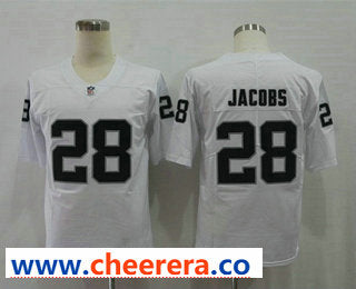 Josh Jacobs Las Vegas Raiders white Vapor jersey