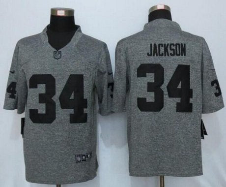 Bo Jackson Las Vegas Raiders gray Limited jersey