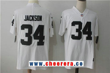Bo Jackson Las Vegas Raiders white Vapor jersey