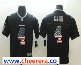 Derek Carr Las Vegas Raiders black Color Rush jersey