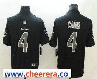 Derek Carr Las Vegas Raiders black Color Rush jersey