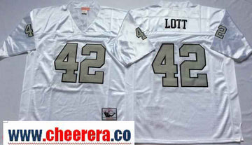 Ronnie Lott Las Vegas Raiders white Throwback jersey