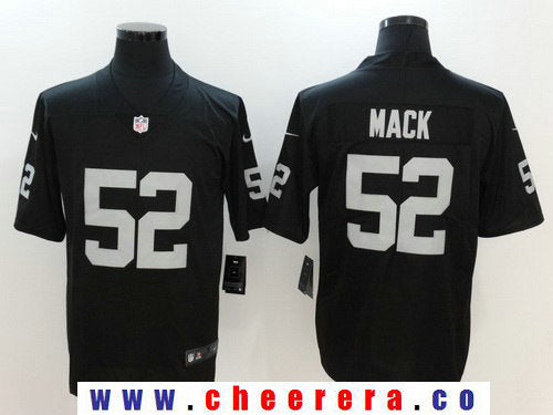 Khalil Mack Las Vegas Raiders black Vapor jersey