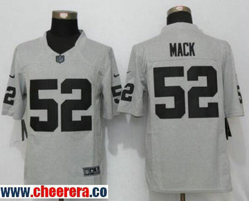 Khalil Mack Las Vegas Raiders gray Limited jersey