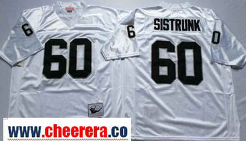 Otis Sistrunk Las Vegas Raiders white Throwback jersey