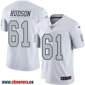 Rodney Hudson Las Vegas Raiders white Color Rush jersey