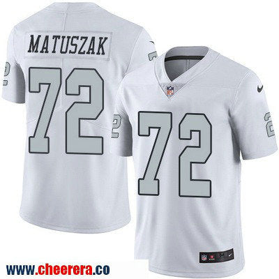 John Matuszak Las Vegas Raiders white Color Rush jersey
