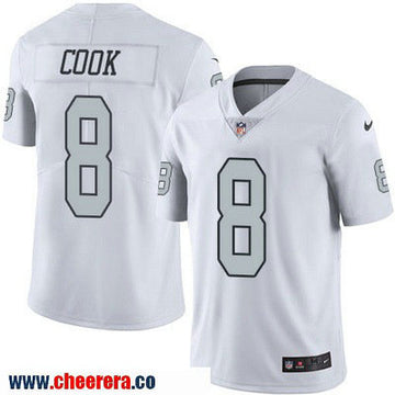 Connor Cook Las Vegas Raiders white Color Rush jersey