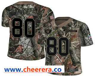 Jerry Rice Las Vegas Raiders camo Limited jersey