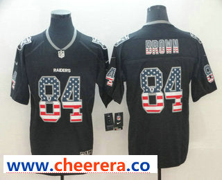 Antonio Brown Las Vegas Raiders black Color Rush jersey