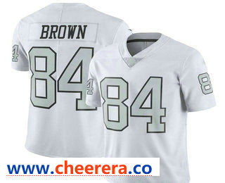 Antonio Brown Las Vegas Raiders white Color Rush jersey