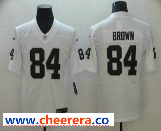 Antonio Brown Las Vegas Raiders white Vapor jersey