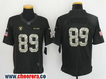 Amari Cooper Las Vegas Raiders black Salute To Service jersey