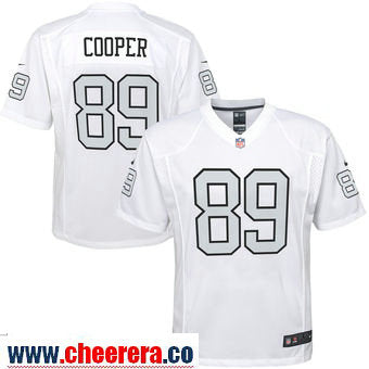 Amari Cooper Nike Las Vegas Raiders white Color Rush jersey