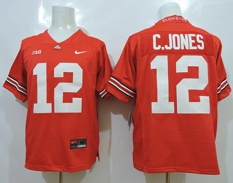 Cardale Jones Ohio State Buckeyes red Limited jersey