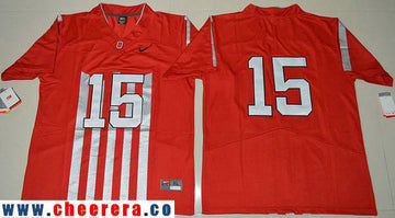 Ezekiel Elliott Ohio State Buckeyes red Limited jersey