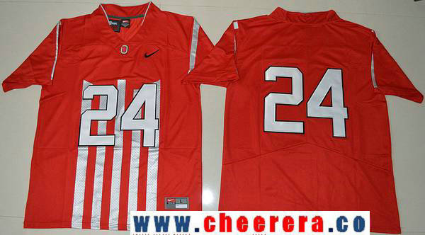 Malik Hooker Ohio State Buckeyes red Limited jersey