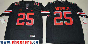 Mike Weber Jr Ohio State Buckeyes black jersey