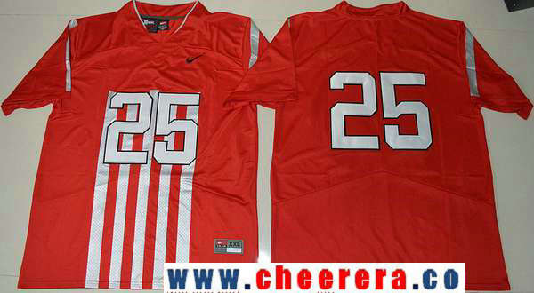 Mike Weber Ohio State Buckeyes red Limited jersey