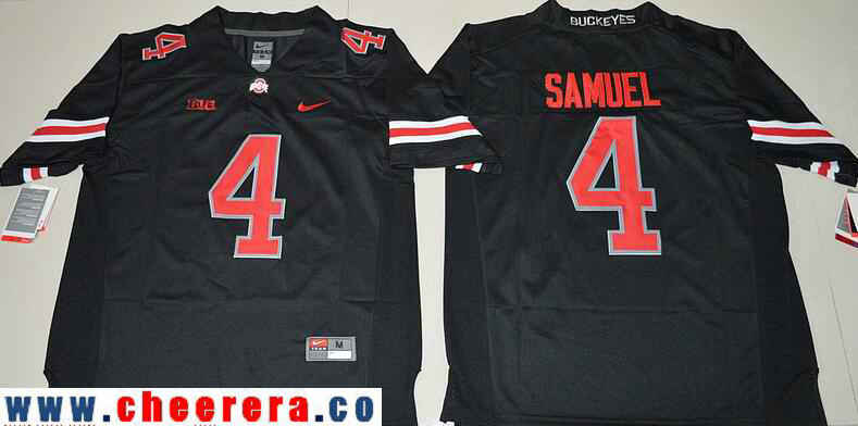 Curtis Samuel Ohio State Buckeyes black Limited jersey