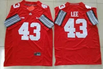 Darrin Lee Ohio State Buckeyes red Limited jersey