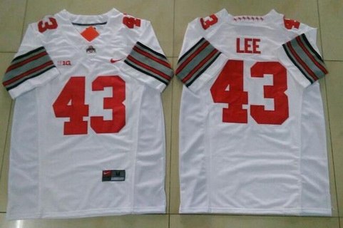 Darrin Lee Ohio State Buckeyes white Limited jersey