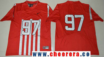 Nick Bosa Ohio State Buckeyes red Limited jersey