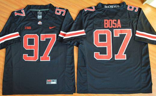 Joey Bosa Ohio State Buckeyes black Limited jersey