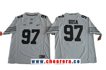 Joey Bosa Gridiron Ohio State Buckeyes gray Limited jersey