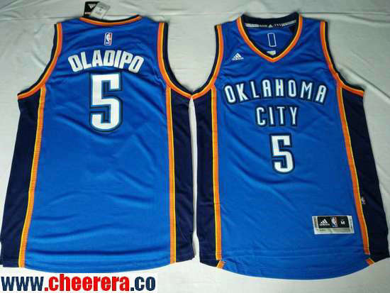 Victor Oladipo Oklahoma City Thunder blue jersey