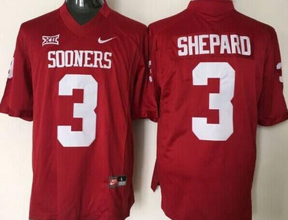 Sterling Shepard Oklahoma Sooners red jersey