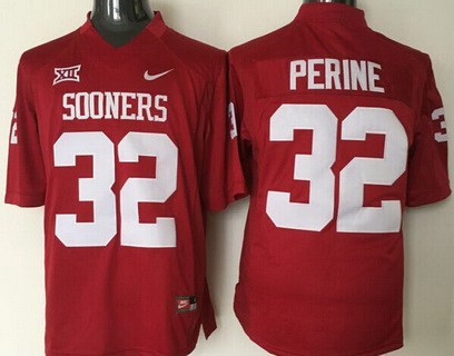 Samaje Perine Oklahoma Sooners red jersey