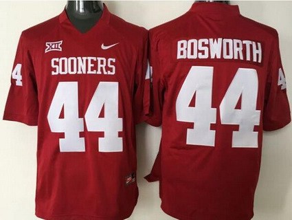 Brian Bosworth Oklahoma Sooners red jersey