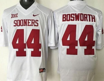 Brian Bosworth Oklahoma Sooners white jersey