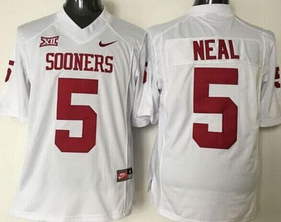 Durron Neal Oklahoma Sooners white jersey