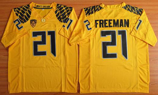 Oregon Duck Oregon Duck yellow Limited jersey