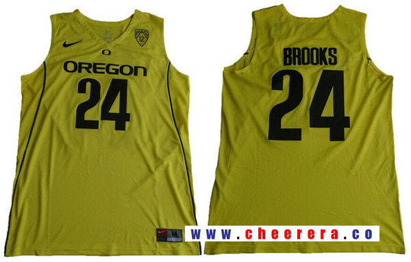 Dillon Brooks Oregon Ducks yellow jersey