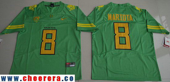 Marcus Mariota Apple Oregon Ducks green Limited jersey