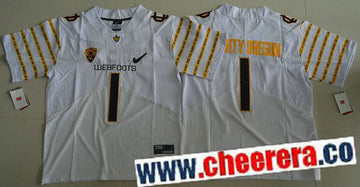 Oregon Ducks white Elite jersey