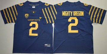 Oregon Ducks navy Elite jersey