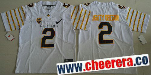 Oregon Ducks white Elite jersey