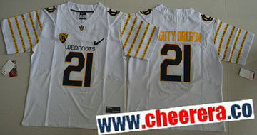 Oregon Ducks white Elite jersey