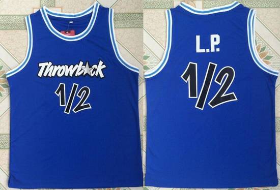 Penny Hardaway Nickname L.P Orlando Magic royal jersey