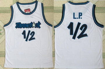 Penny Hardaway Nickname L.P Orlando Magic white jersey